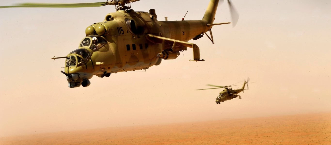 Τούρκος τζιχαντιστής «οδηγάει» Mil-Mi-35 σαν να είναι στο «λούνα παρκ» (βίντεο)